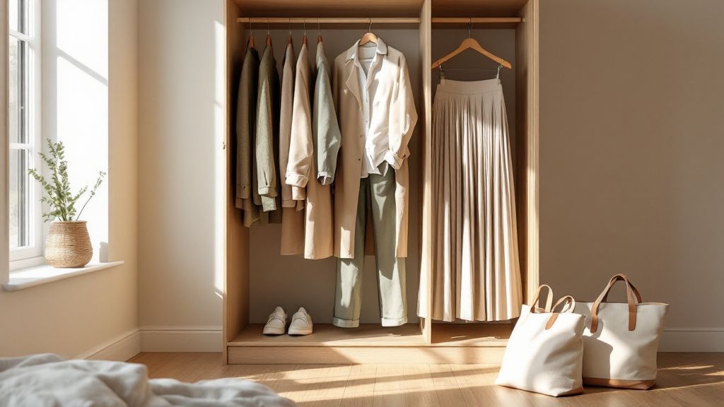 Guia básico de guarda-roupa cápsula para a primavera