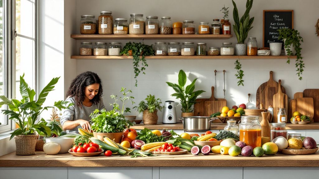 Guia Prático de Cozinha para a Primavera: Organização, Sazonalidade e Zero Desperdício