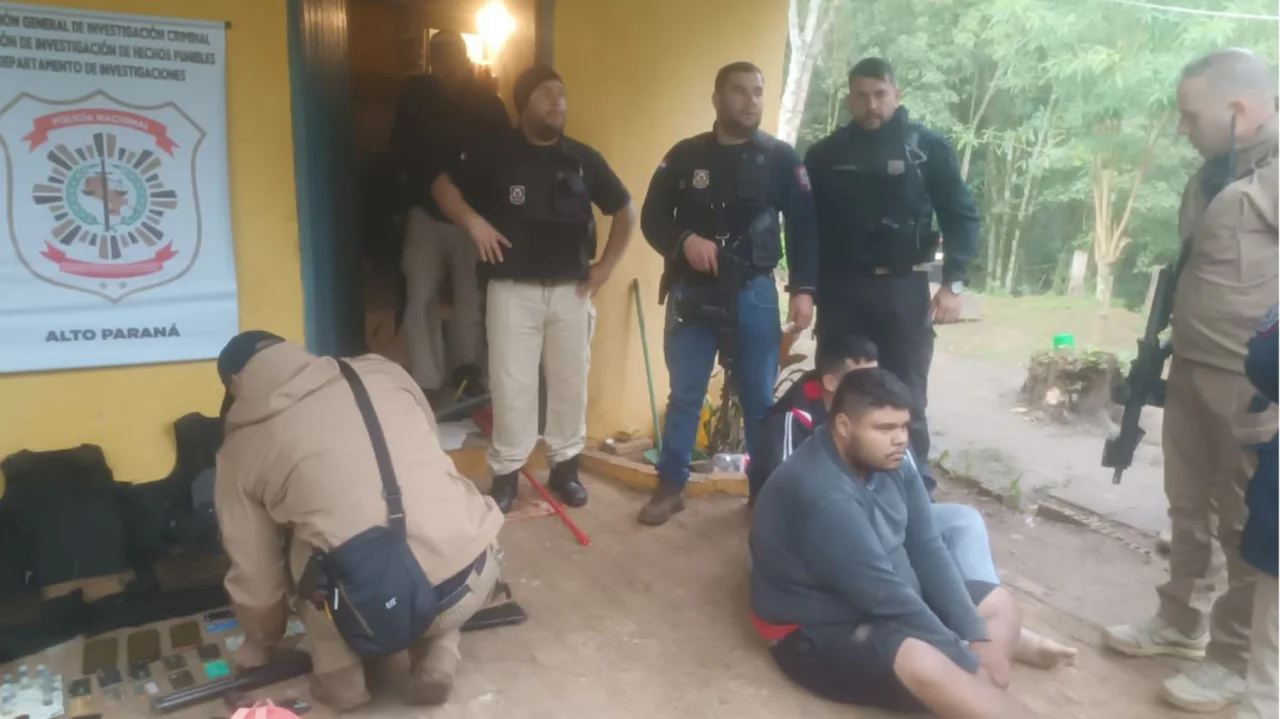 Brazilian arrested suspected of participating in mega-bank robbery in Paraguay; police seize weapons, vests, and ammunition